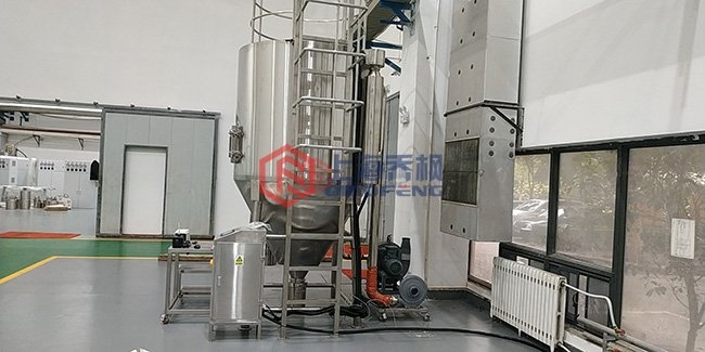 我们喷雾干燥机与新材料界泰斗达成合作案例
